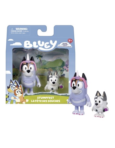 Pack 2 figuras Surtidas 19305 BLUEY MOOSE