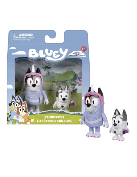 Pack 2 figuras Surtidas 19305 BLUEY MOOSE