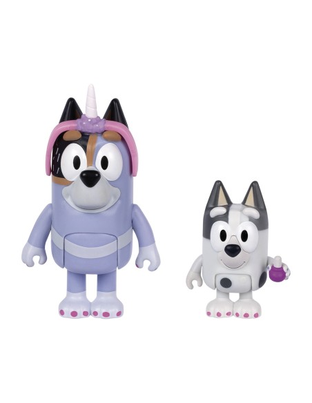 Pack 2 figuras Surtidas 19305 BLUEY MOOSE