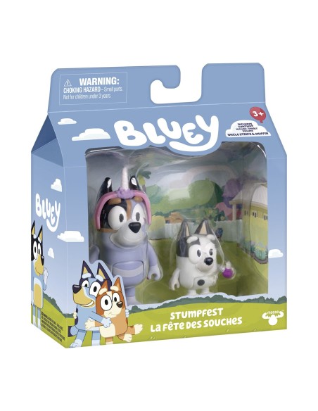 Pack 2 figuras Surtidas 19305 BLUEY MOOSE