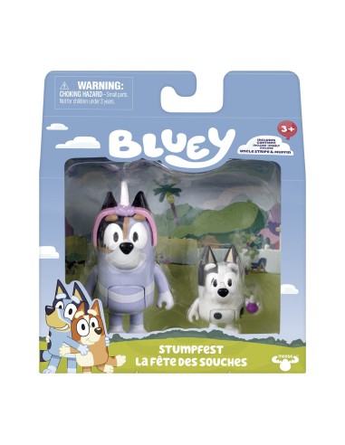 Pack 2 figuras Surtidas 19305 BLUEY MOOSE