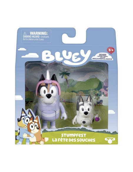 Pack 2 figuras Surtidas 19305 BLUEY MOOSE