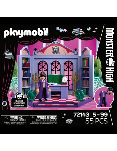 Despacho de la directora Bloodgood 72143 MONSTER HIGH PLAYMOBIL