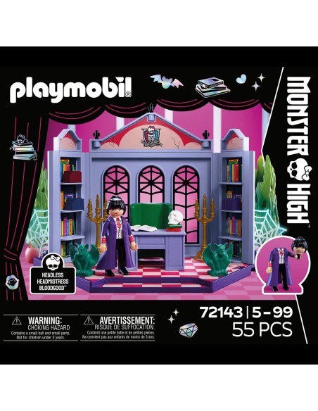 Despacho de la directora Bloodgood 72143 MONSTER HIGH PLAYMOBIL