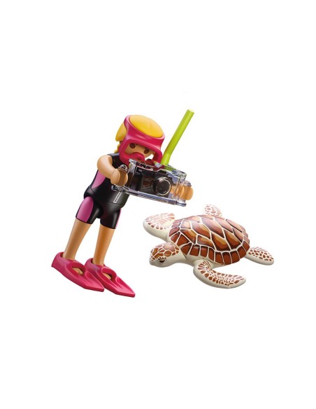 Buceadora con Tortuga 72151 PLAYMOBIL