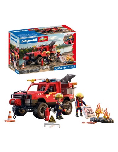 Todoterreno contra Incendios 72194 PLAYMOBIL