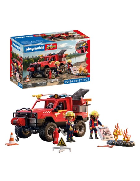 Todoterreno contra Incendios 72194 PLAYMOBIL