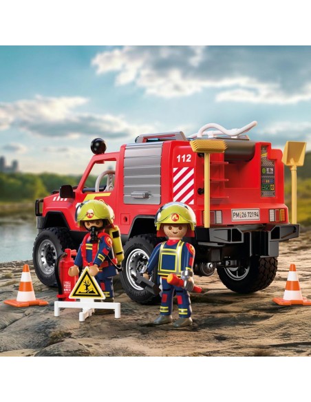 Todoterreno contra Incendios 72194 PLAYMOBIL