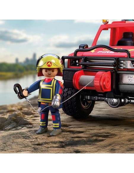 Todoterreno contra Incendios 72194 PLAYMOBIL