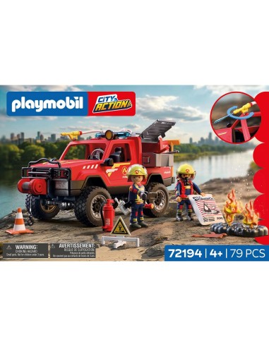Todoterreno contra Incendios 72194 PLAYMOBIL