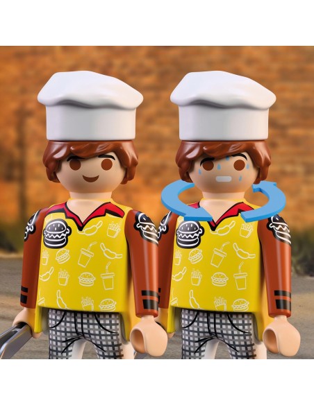 Quad de Bomberos con Hamburguesería 72195 PLAYMOBIL