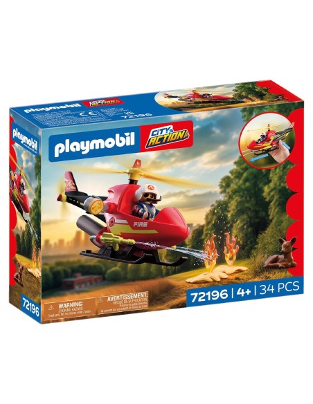 Helicóptero de Bomberos 72196 PLAYMOBIL
