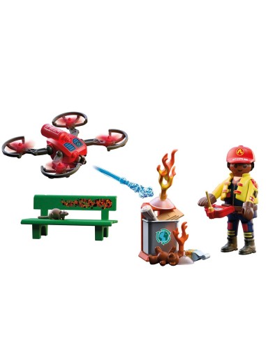 Dron de Extinción de Incendios 72197 PLAYMOBIL
