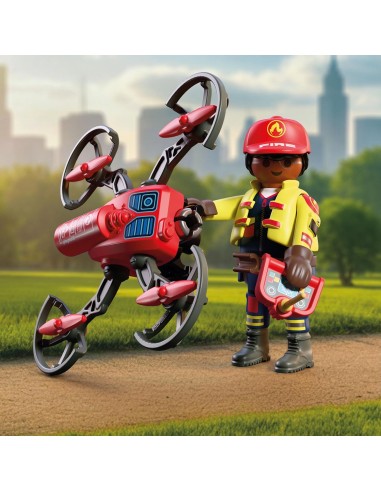 Dron de Extinción de Incendios 72197 PLAYMOBIL