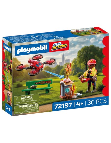 Dron de Extinción de Incendios 72197 PLAYMOBIL