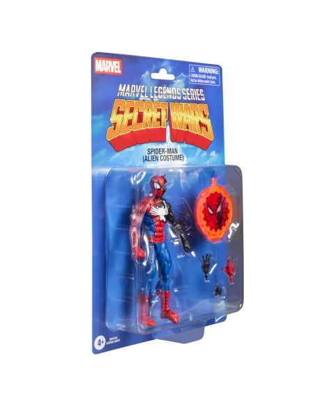 Figura Retro Spider-Man Traje Simbionte G2419 MARVEL HASBRO