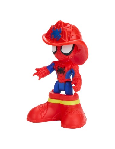 Spidey Rescuewebs Camión de Bomberos G1992 MARVEL HASBRO