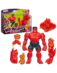 Figura Deluxe Avengers Mixmashers - Hulk Rojo G3519 AVENGERS HASBRO