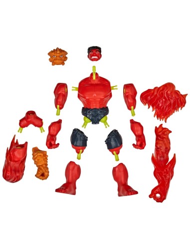 Figura Deluxe Avengers Mixmashers - Hulk Rojo G3519 AVENGERS HASBRO