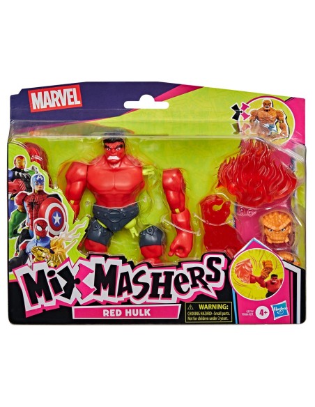 Figura Deluxe Avengers Mixmashers - Hulk Rojo G3519 AVENGERS HASBRO