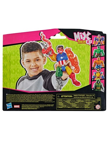 Figura Deluxe Avengers Mixmashers - Hulk Rojo G3519 AVENGERS HASBRO