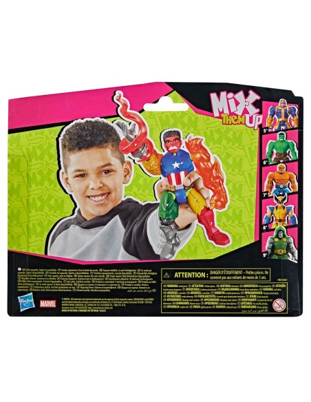 Figura Deluxe Avengers Mixmashers - Hulk Rojo G3519 AVENGERS HASBRO