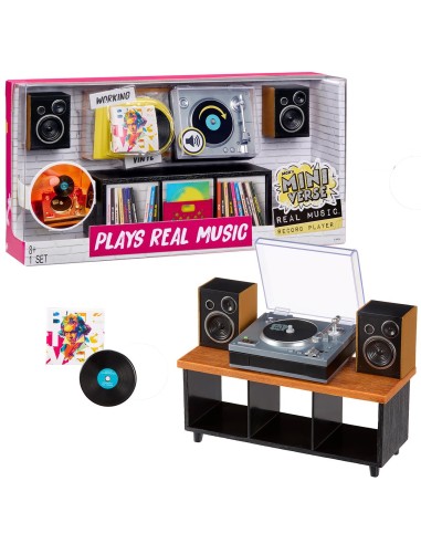 Miniverse Make It Mini - Real Music Record Players 254249 MGA