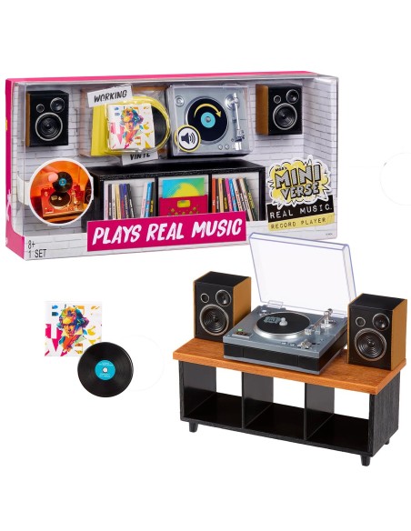 Miniverse Make It Mini - Real Music Record Players 254249 MGA