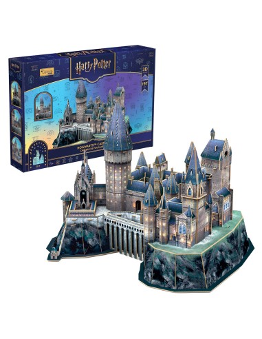 Puzzle 3D Castillo de Hogwarts HP89180 HARRY POTTER CUBIC FUN