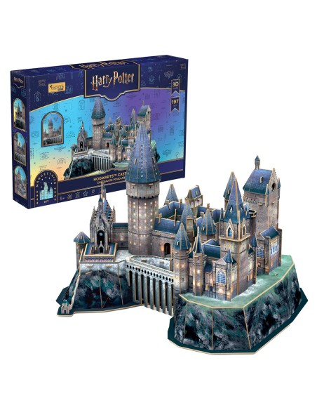 Puzzle 3D Castillo de Hogwarts HP89180 HARRY POTTER CUBIC FUN