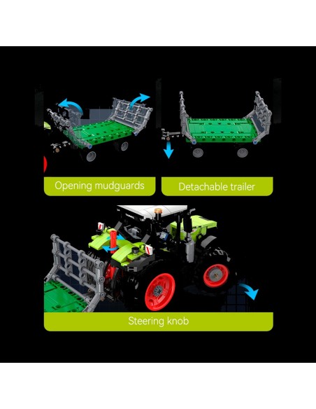 Tractor CLAAS Arion 660 448pcs 927DE65015 CADA