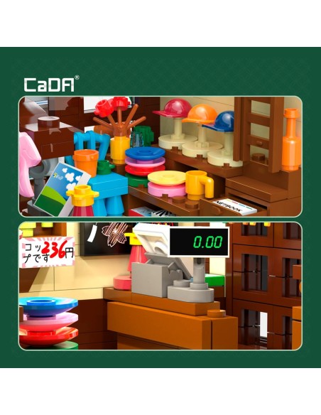 Tienda comestibles estilo japones 921pcs 927DE66015 CADA
