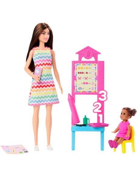 Muñeca Barbie Tú puedes ser Maestra JCR76 BARBIE