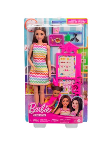 Muñeca Barbie Tú puedes ser Maestra JCR76 BARBIE