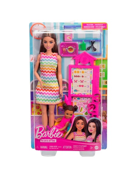 Muñeca Barbie Tú puedes ser Maestra JCR76 BARBIE