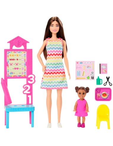 Muñeca Barbie Tú puedes ser Maestra JCR76 BARBIE