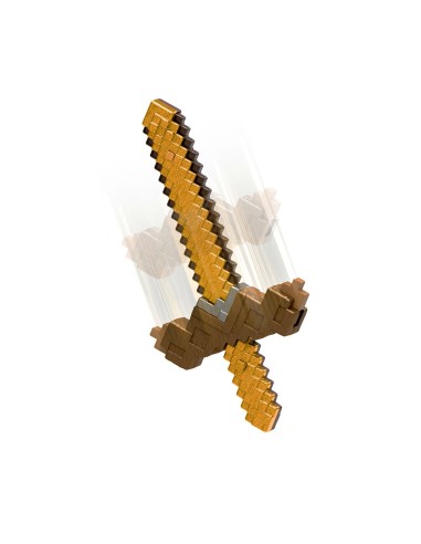 Espada- Pico Transformación JKC15 MINECRAFT MATTEL