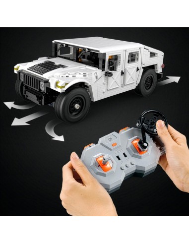 cada: 1:12 humvee off-road 1386 pzas 927DE61027 CADA DEQUBE