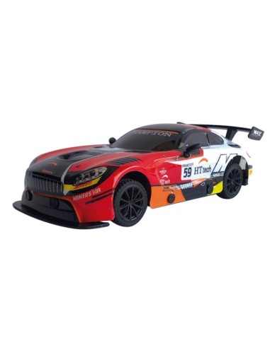 Vehiculo gtspeed racing rojo escala 1:24 733T00424 TACHAN