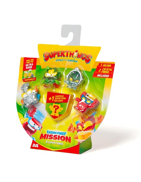 Expositor 12 Superthings Kazoom Power Mission - Five pack PST16B512IN00 SUPERTHINGS MAGIC BOX