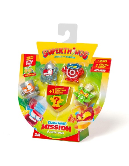 Expositor 12 Superthings Kazoom Power Mission - Five pack PST16B512IN00 SUPERTHINGS MAGIC BOX