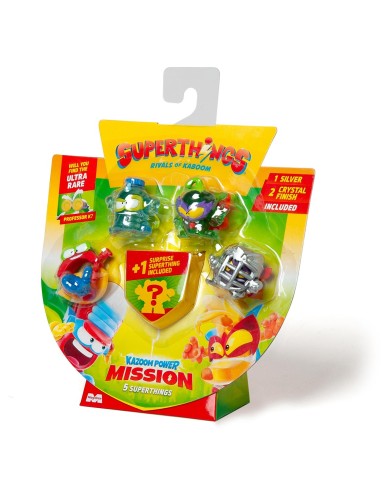 Expositor 12 Superthings Kazoom Power Mission - Five pack PST16B512IN00 SUPERTHINGS MAGIC BOX