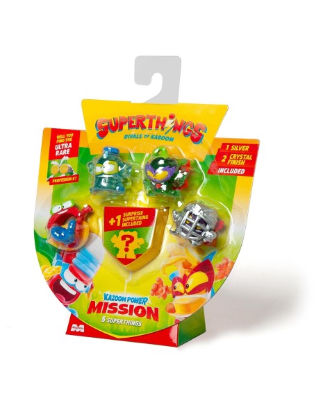 Expositor 12 Superthings Kazoom Power Mission - Five pack PST16B512IN00 SUPERTHINGS MAGIC BOX