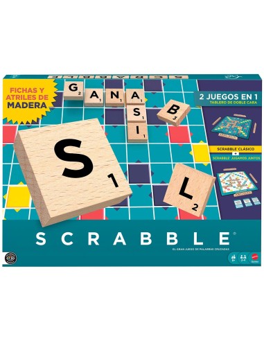Scrabble Core Wood JGR64 MATTEL GAMES