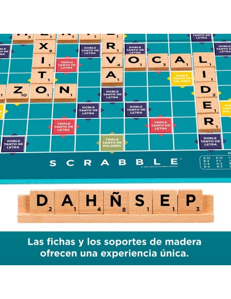 Scrabble Core Wood JGR64 MATTEL GAMES