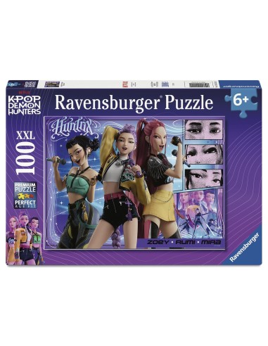 Puzzle XXL 100 piezas K-Pop Demon Hunters 12002222 K-POP DEMON HUNTERS RAVENSBURGUER