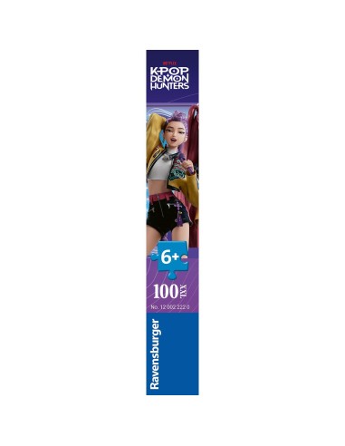 Puzzle XXL 100 piezas K-Pop Demon Hunters 12002222 K-POP DEMON HUNTERS RAVENSBURGUER