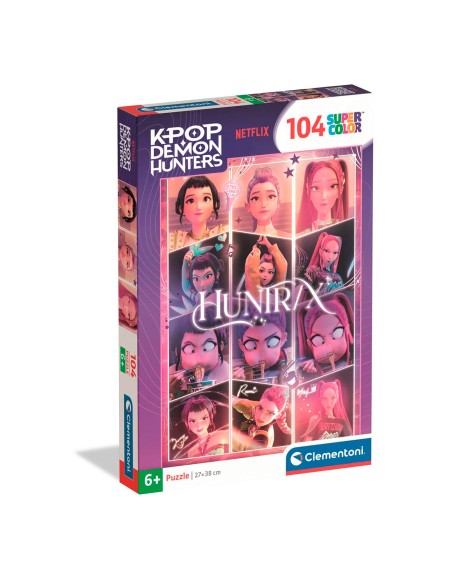 Puzzle 104 K-Pop Demon Hunters 21763 K-POP DEMON HUNTERS CLEMENTONI