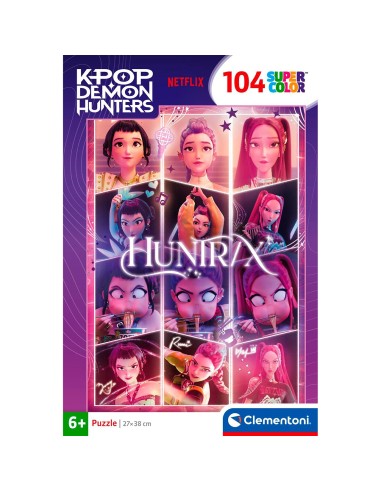 Puzzle 104 K-Pop Demon Hunters 21763 K-POP DEMON HUNTERS CLEMENTONI