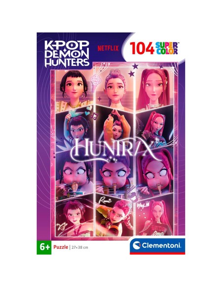 Puzzle 104 K-Pop Demon Hunters 21763 K-POP DEMON HUNTERS CLEMENTONI
